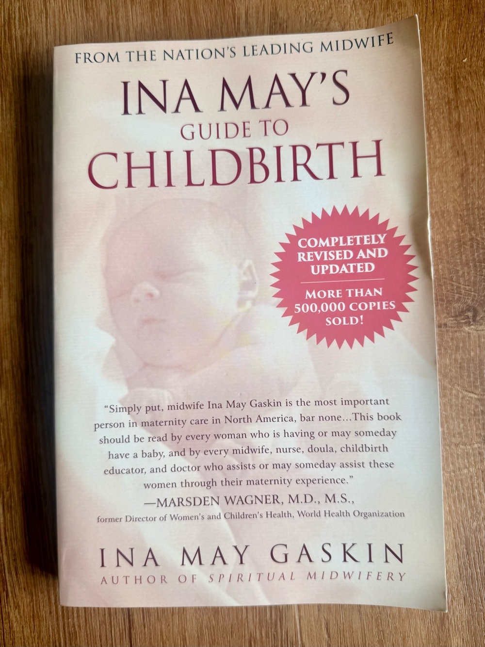 Ina May's Guide to Childbirth - Pink Cover
